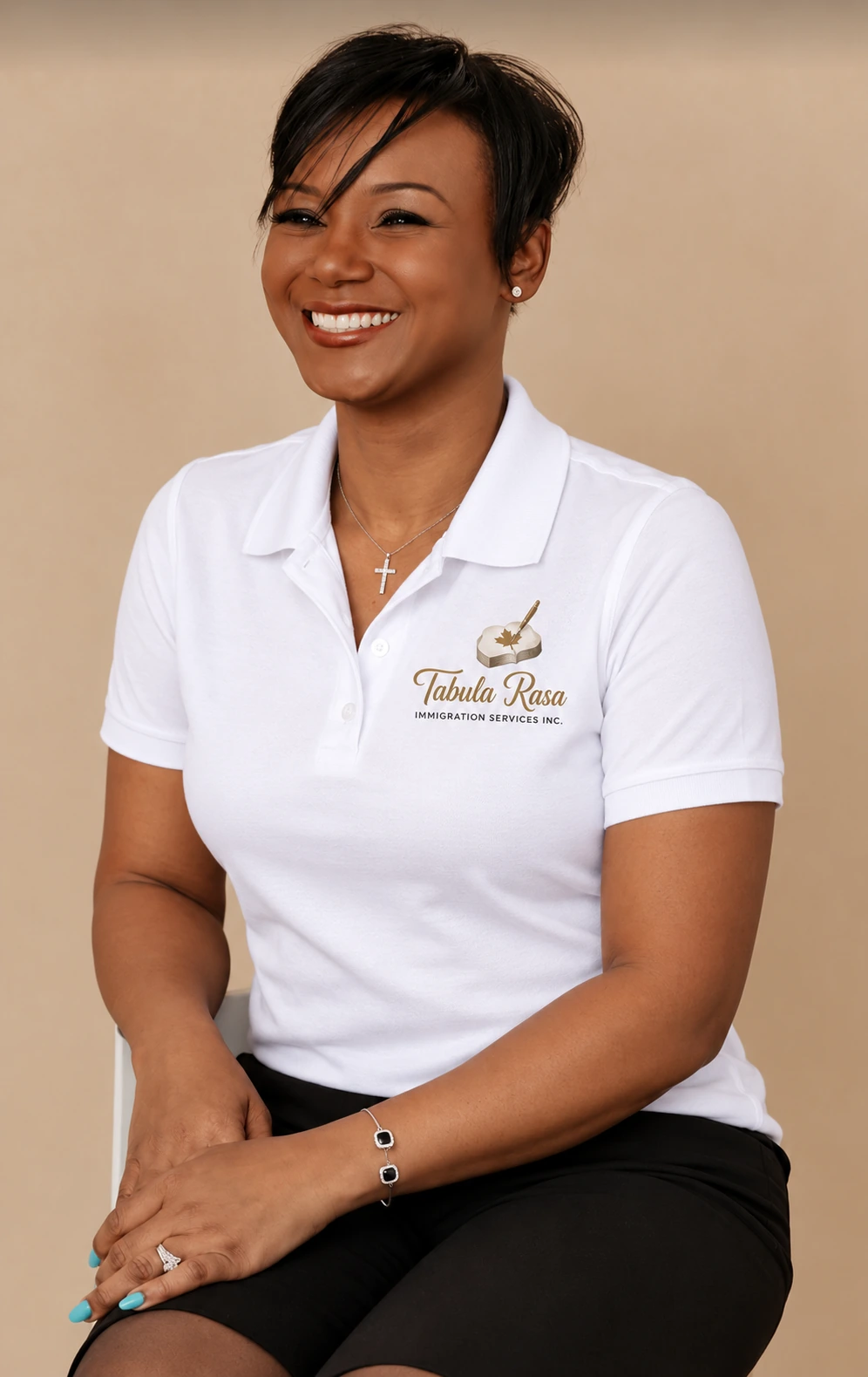 Taihisa Hill-Guye, founder of Tabula Rasa Immigration Services